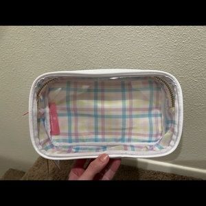 Stoney Clover Lane x Target Gingham Small Pouch White/Clear/Rainbow
